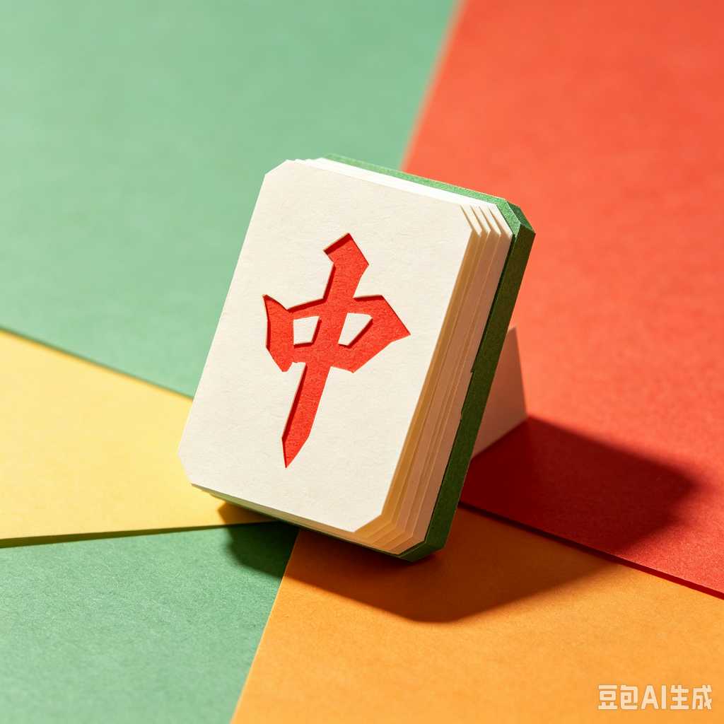 space saving mahjong game set