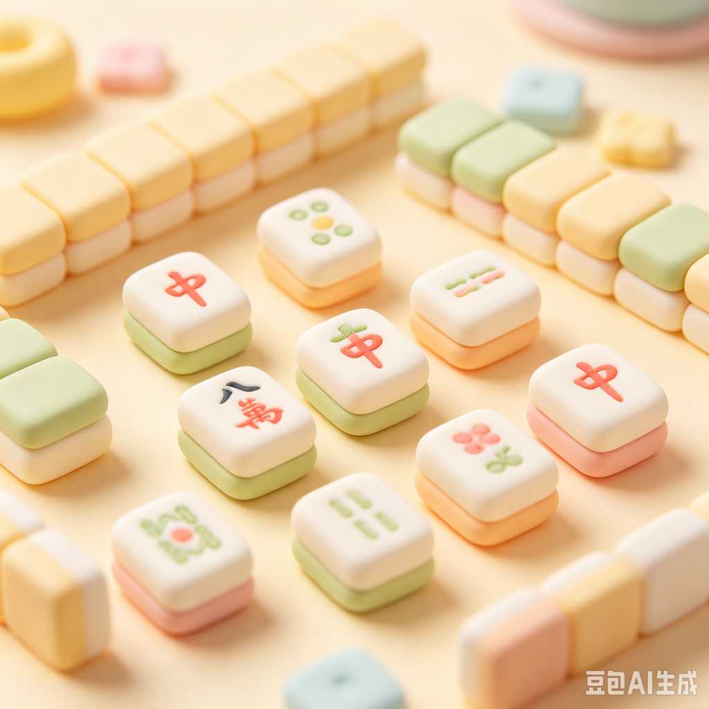 classic chinese mahjong tiles