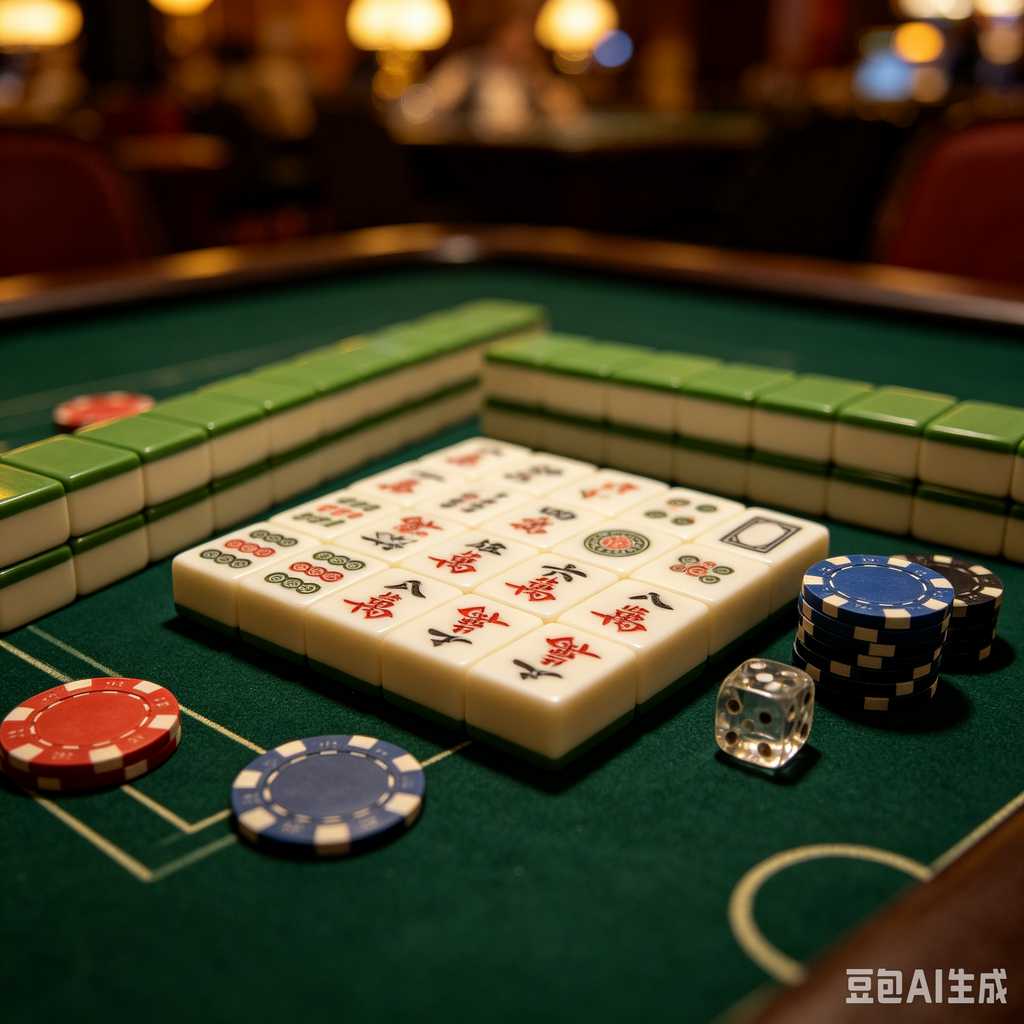 compact mahjong set for small home